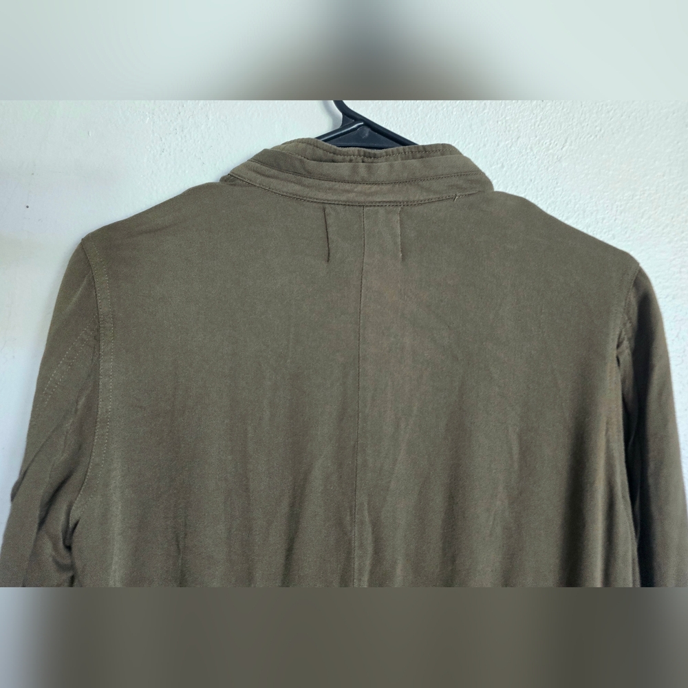 Publish Green Utility Jacket with Drawstring Waist - Picture 6 of 14